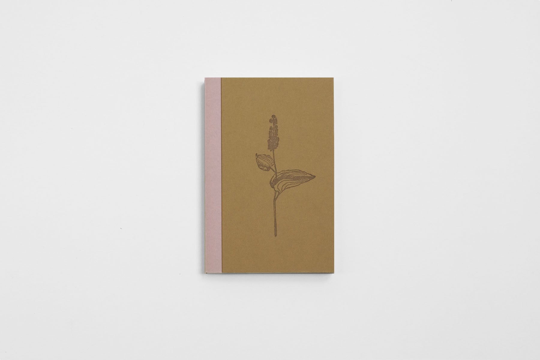 Notebook Two-Leaved Solomon's Seal – Camel, Papier + Druk, stationery design