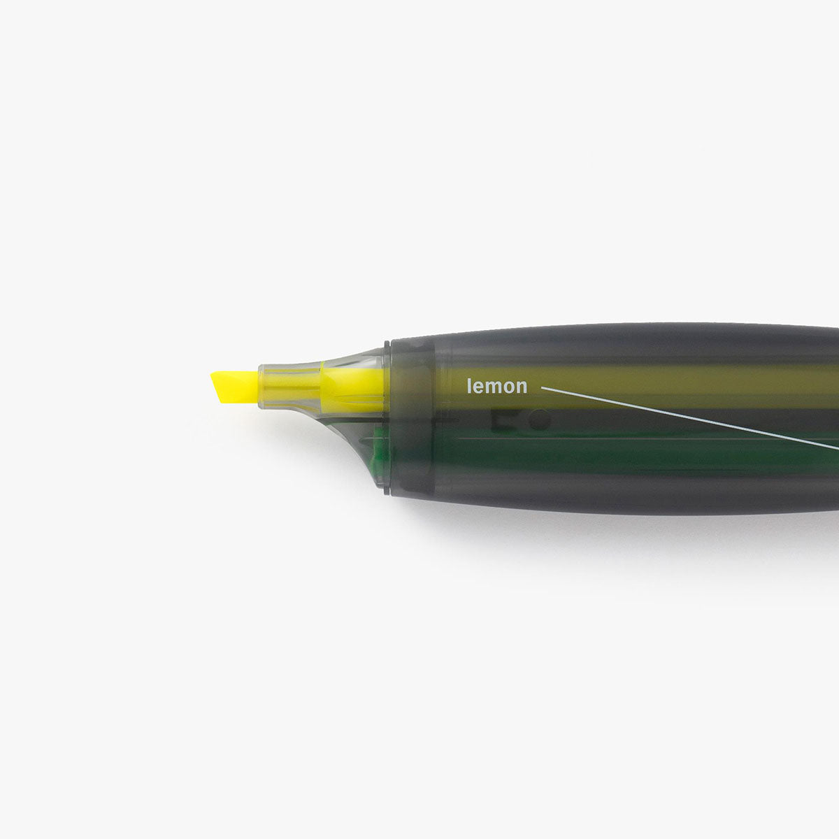 Zakreślacz Parallel Highlighter – żółty/zielony, Object Index, papierniczy design