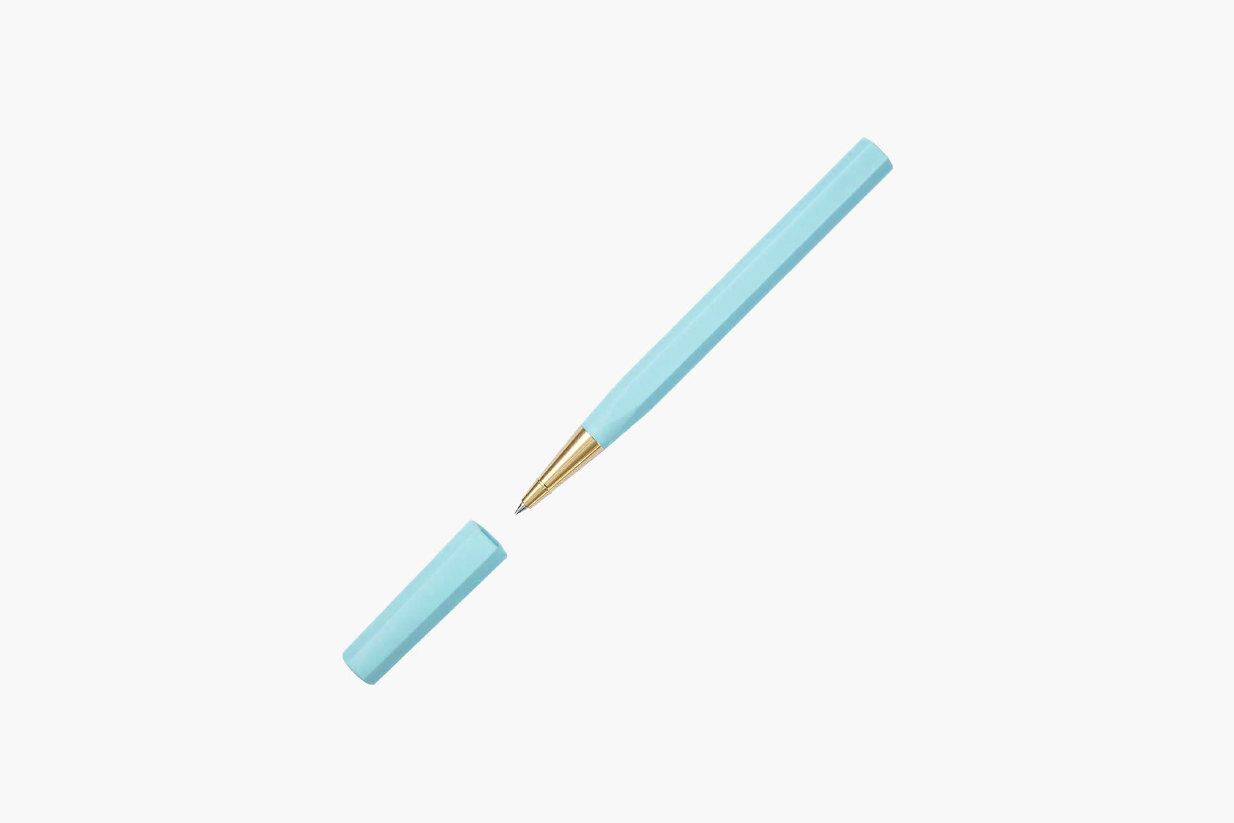 YSTUDIO Glamour Evolve Ocean Sustainable Rollerball Pen – Sky Blue, ystudio, stationery design