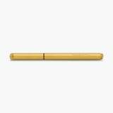 Close Kaweco SPECIAL Brass Fountain Pen in Gold.
