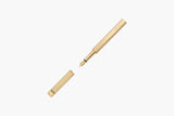 ystudio Portable Brass Fountain Pen, stationery design, ystudio