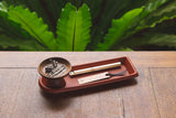 ystudio Portable Brass Fountain Pen, stationery design, ystudio