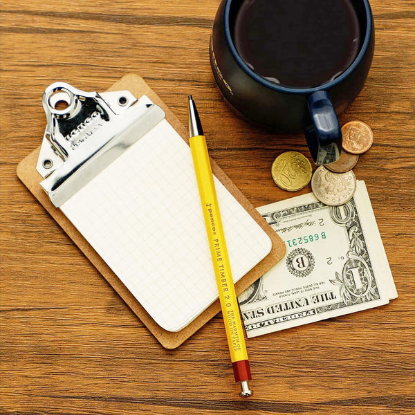 Prime Timber mechanical pencil – Yellow, Penco, Stationery design