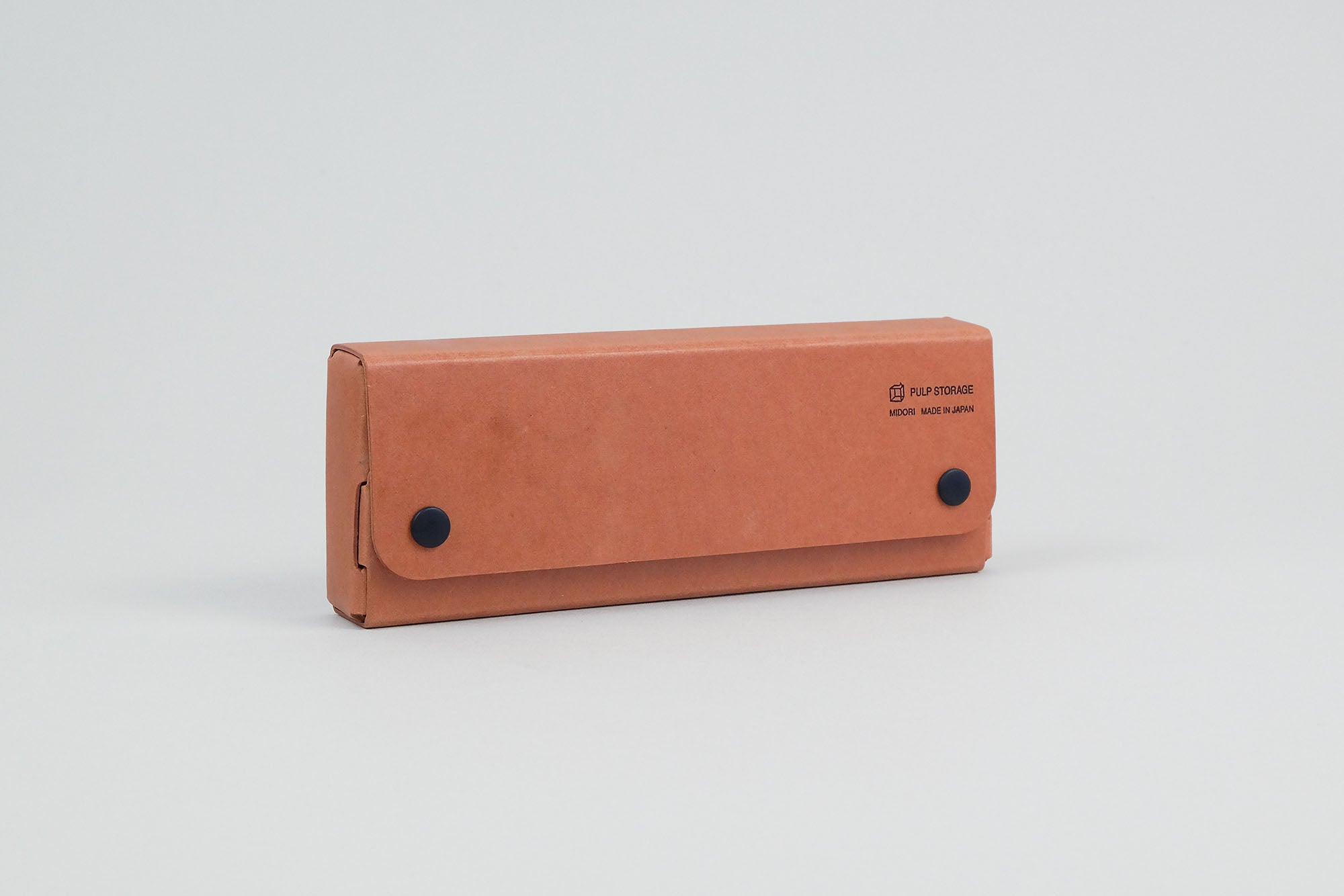 Midori Pencil Case with Snap Button Closure, Midori, stationery design, home office
