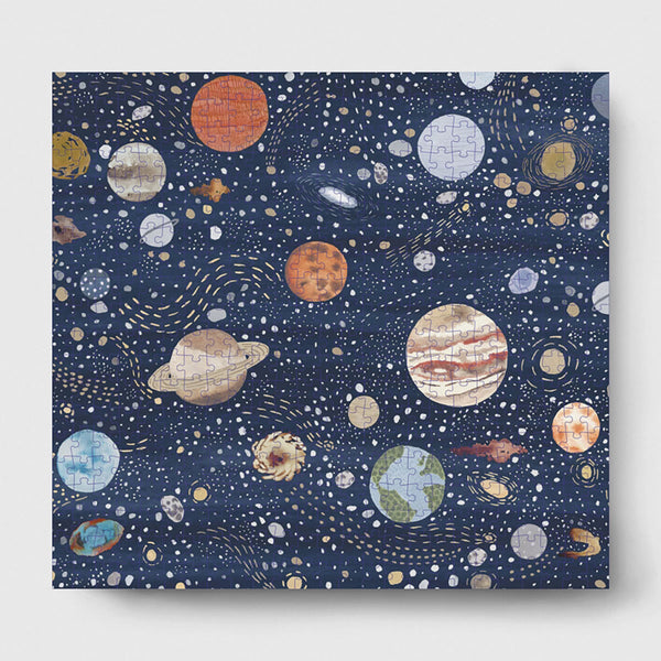 Puzzle 500 – Glow, Galison, stationery design