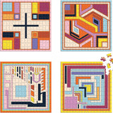Puzzle 800 – Textile Blocks, Galison, stationery design