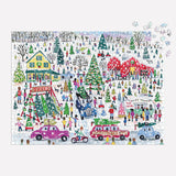 Puzzle 1000 – Christmas Tree Farm, Galison, stationery design
