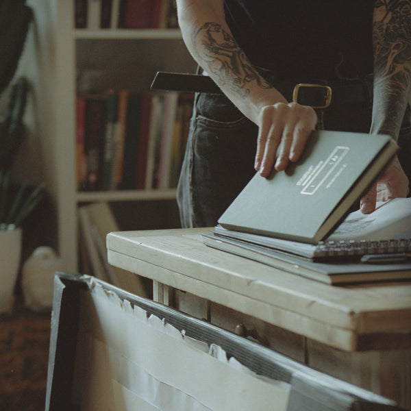 Recycled Undated Planner, Paper Goods, staionery design