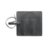 Leather Roll-Up & Pencil Pouch – Black, HUGBAG, stationery design