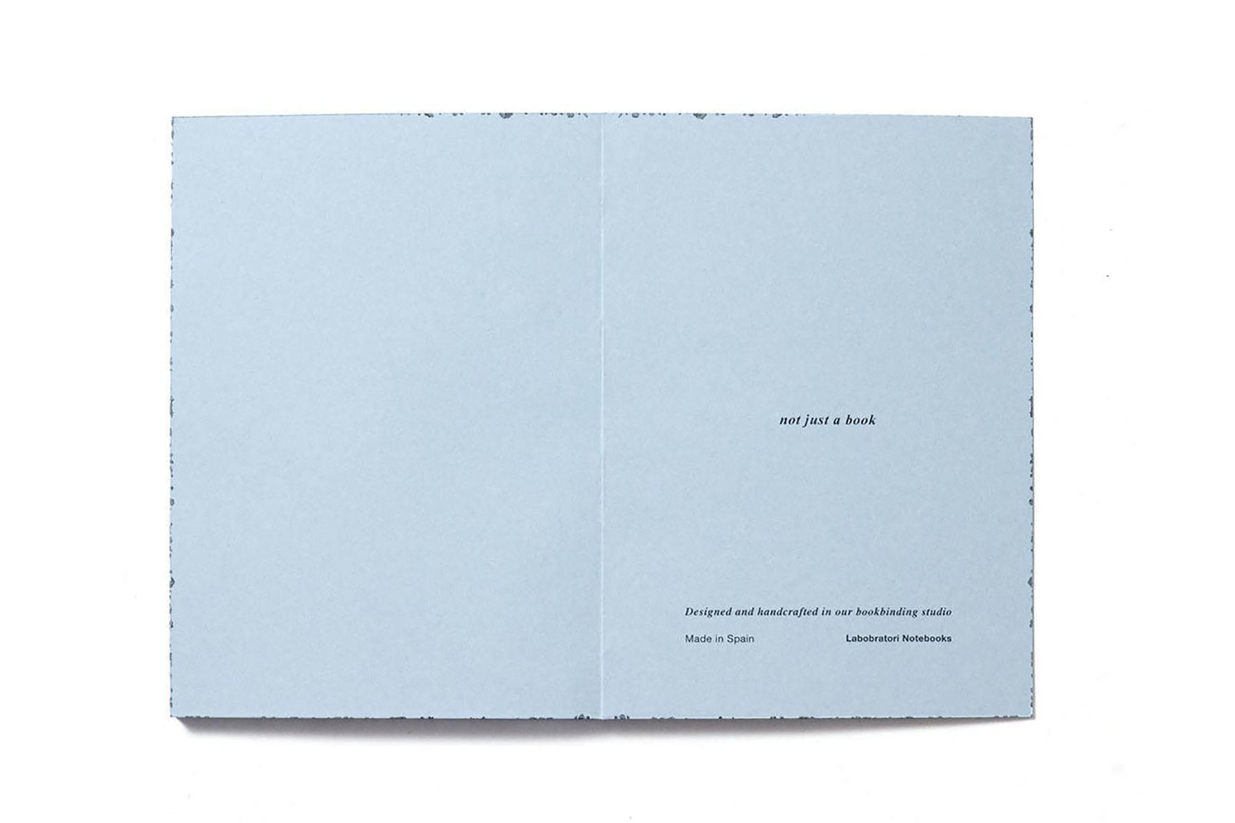 Spray Splash Notebook A5 Softcover – Blue, LABOBRATORI, stationery design