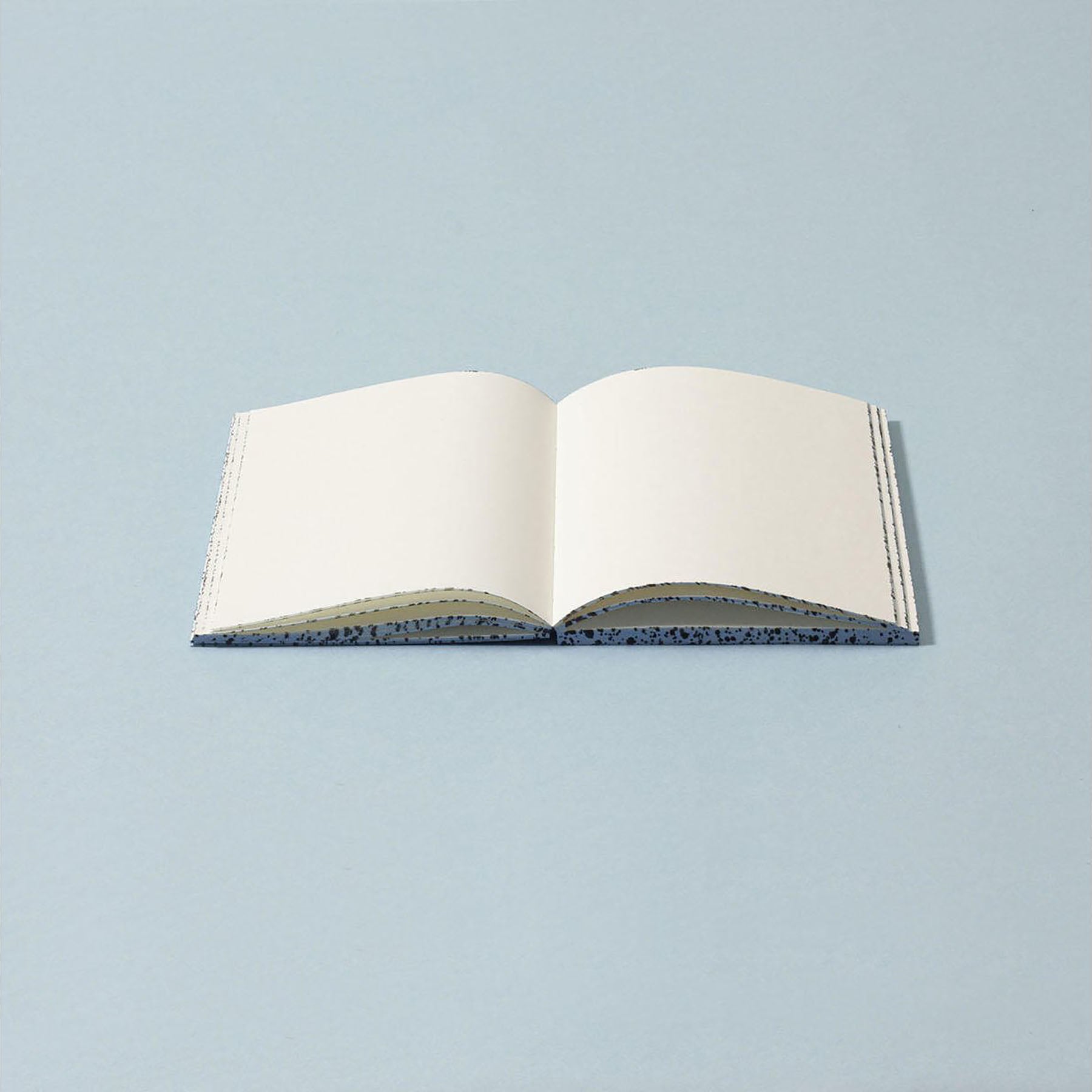 Spray Splash Notebook A5 Softcover – Blue, LABOBRATORI, stationery design