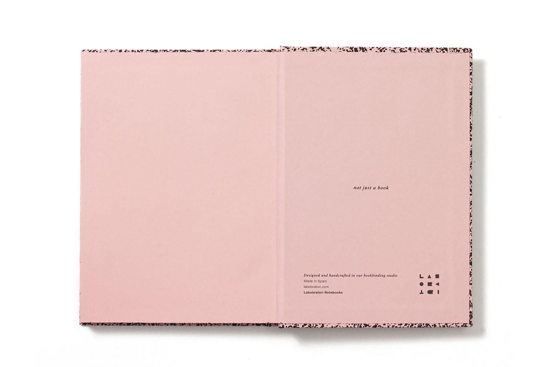 Spray Splash Notebook Hardcover – Pink, LABOBRATORI, stationery design