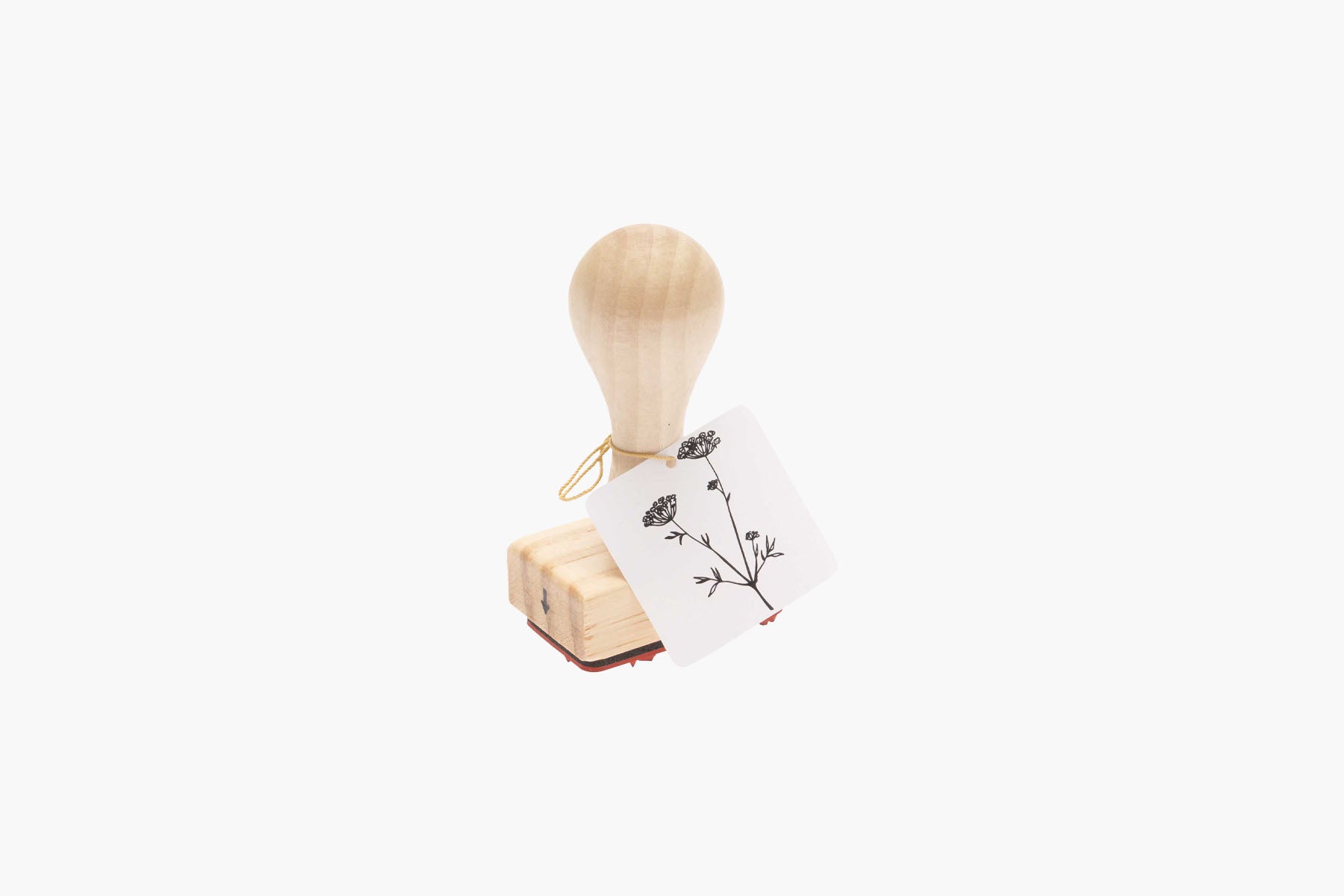 Wooden stamp – Anise Flower, Rico Design, stationery design
