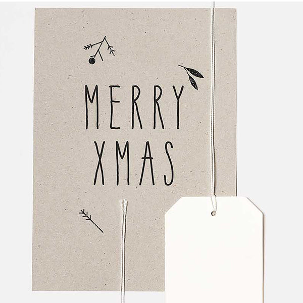 Set of wooden stamps – Mistletoe, Rico Design, stationery design
