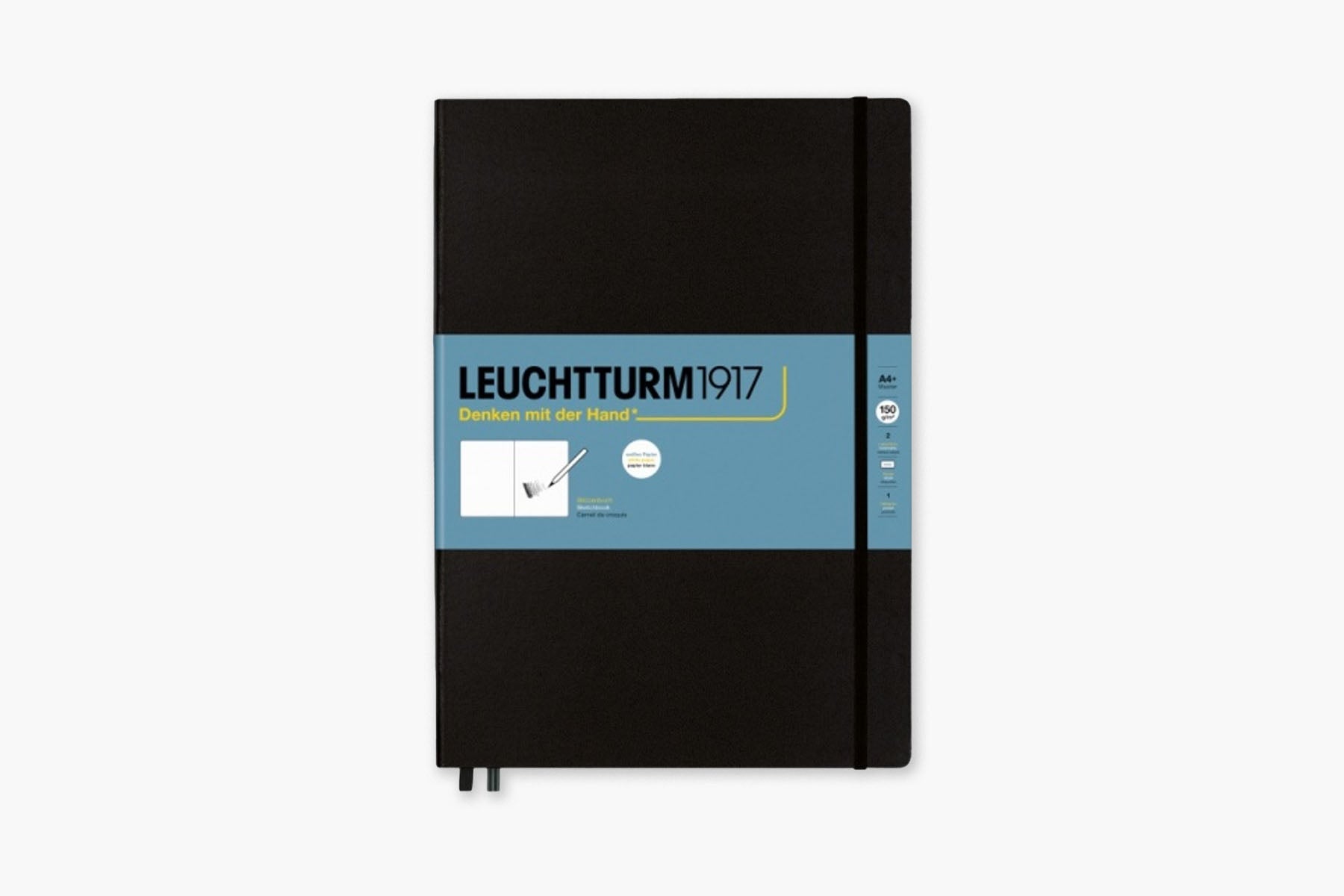 Leuchttum1917 Sketch Up Notebook A4 – Black. Leuchtturm1917, stationery design