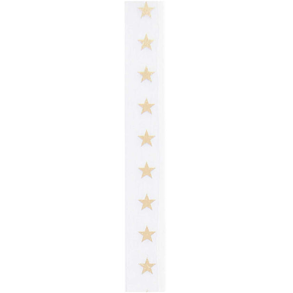 Masking Tape – White with Gold Stars, Rico Design, stationery design