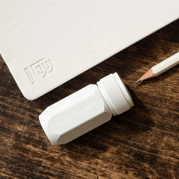 Blackwing Sharpener One-Step Long Point – White, Blackwing, stationery design