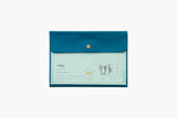 Travel organizer – Blue, nähe, stationery design