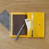 Travel organizer – Yellow, nähe, stationery design