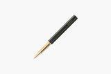 ystudio Brass Rollerball Pen - Black, ystudio, designer's stationery, home office