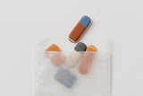 Assorted Erasers, Katie Leamon, stationery design