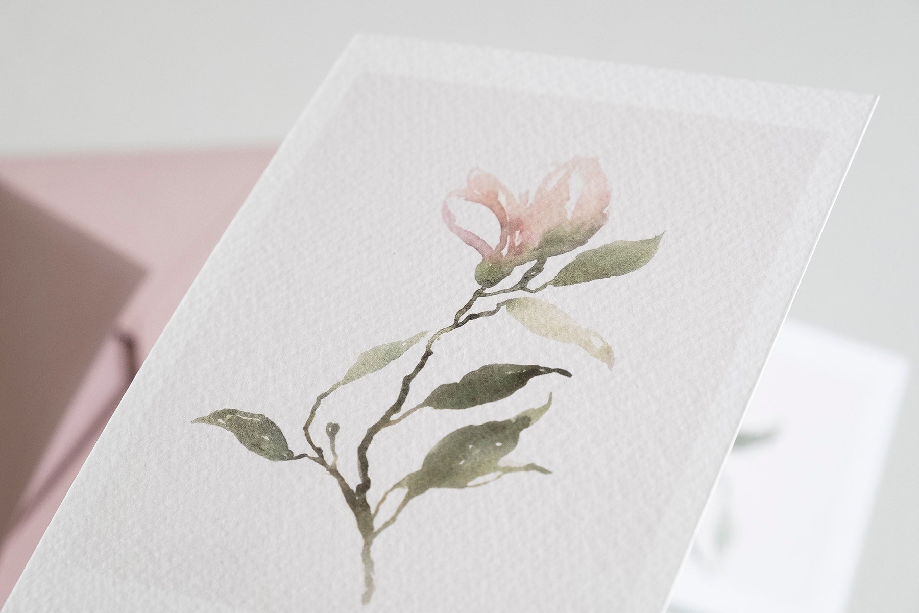 Greeting Card – Magnolia, muska, greeting card, decoration card, flower card, stationery store, designer office supplies