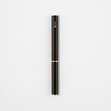 ystudio Brass Rollerball Pen - Black, ystudio, designer's stationery, home office