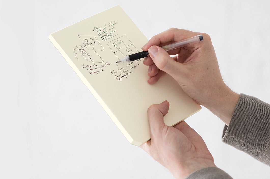 Midori MD Paper Pad, A5 – Plain, Midori, stationery design, home office