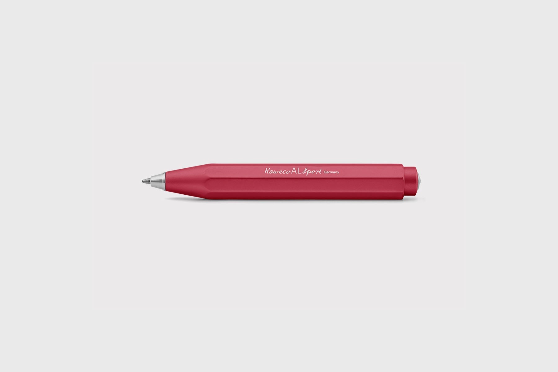 Kaweco AL Sport Aluminium Ballpoint Pen – Red, Kaweco, designer's stationery, home office