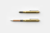 Midori TRC Brass Ballpoint Pen, Traveler's Company, designer's stationer,y, home office