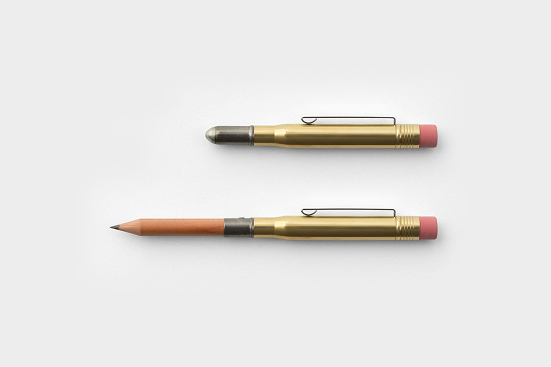 Midori TRC Brass Pencil, Traveler's Company, designer's stationery, home office