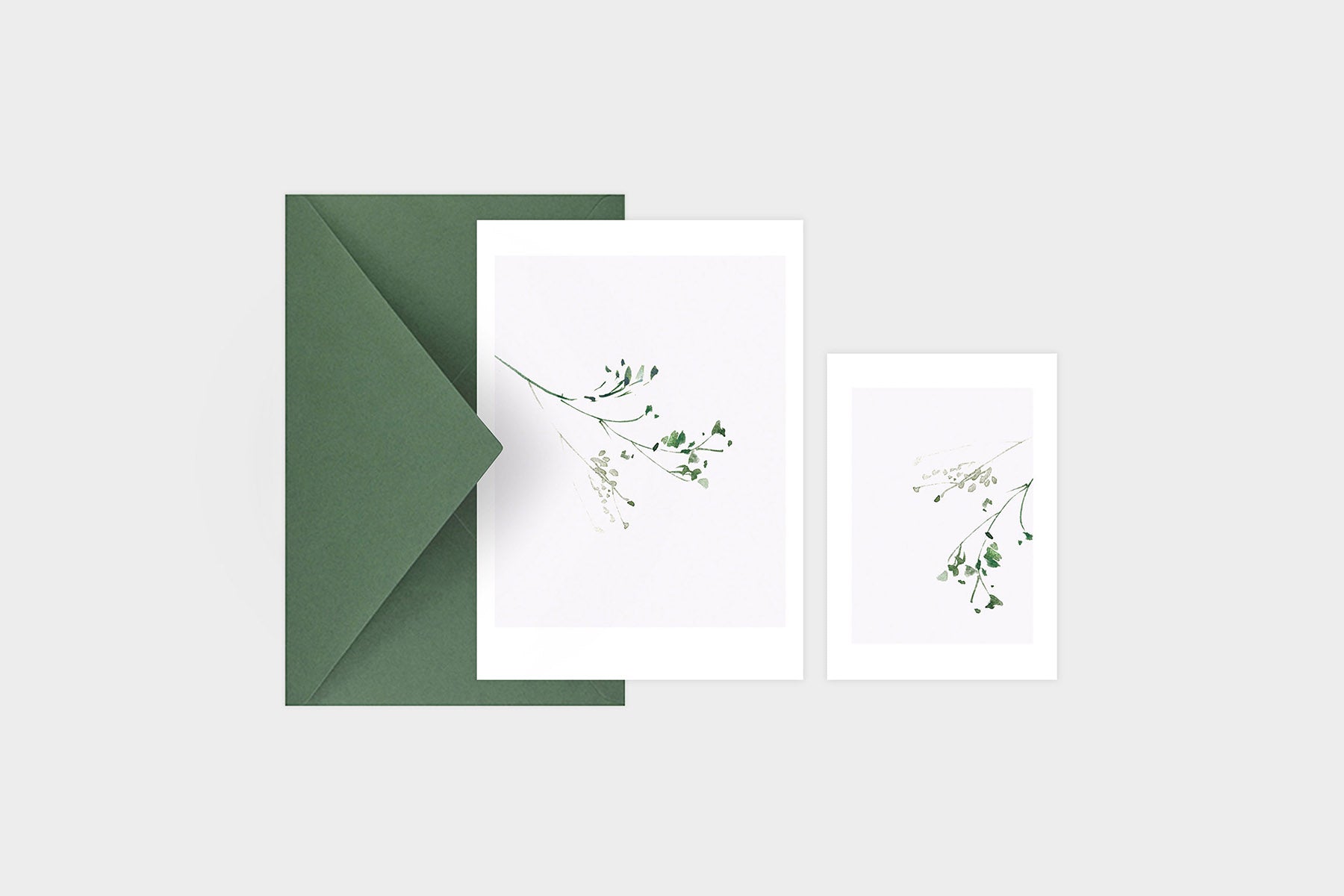 Greeting Card – Herbarium Garden, muska, greeting card, decoration card, flower card, stationery store, designer office supplies