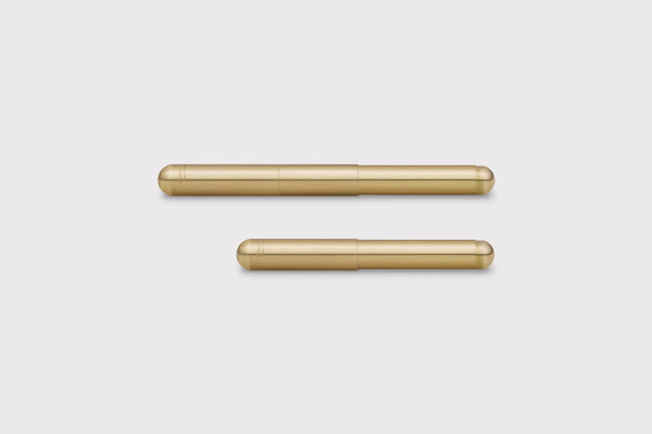 Kaweco SUPRA Brass Fountain Pen, Kaweco, designer's stationery, home office