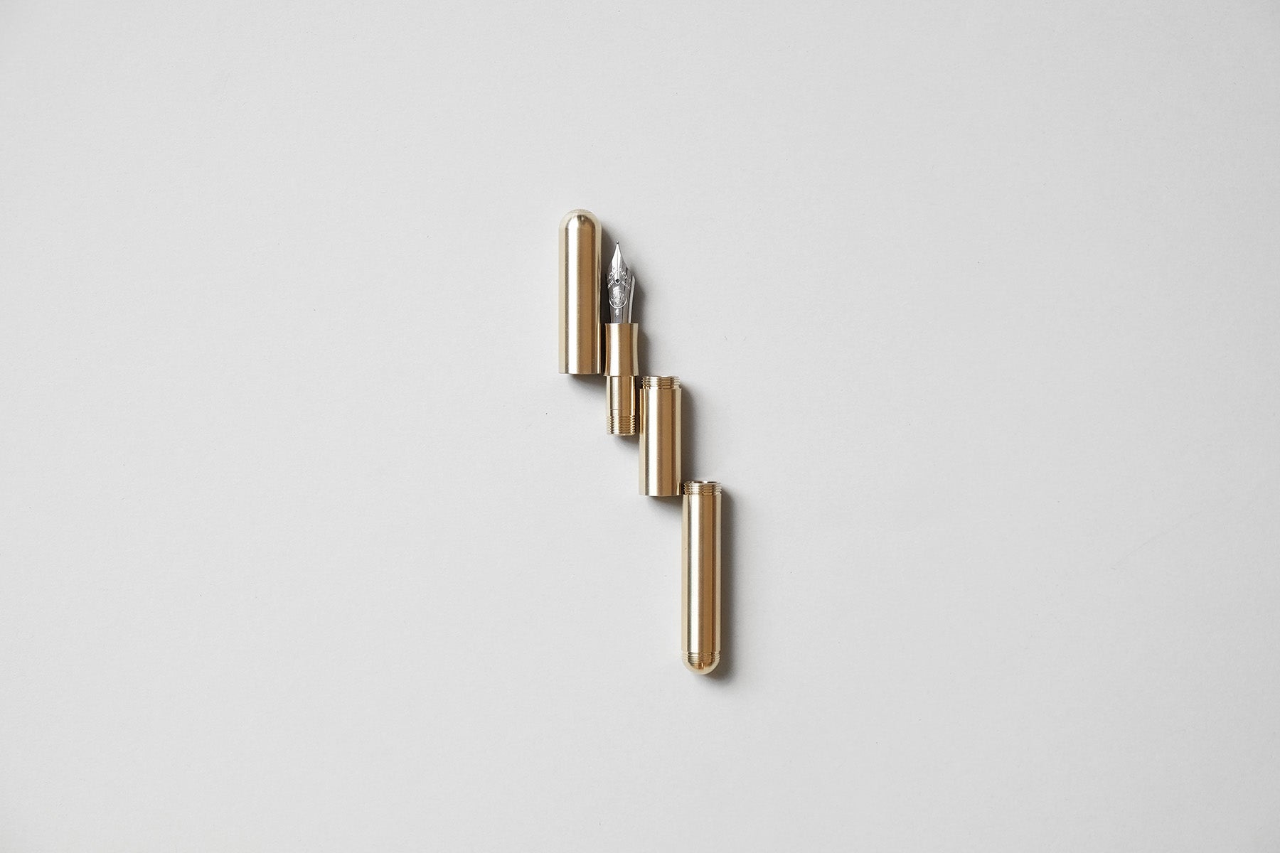 Kaweco SUPRA Brass Fountain Pen, Kaweco, designer's stationery, home office