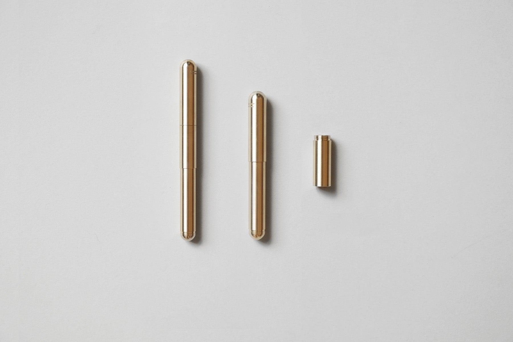 Kaweco SUPRA Brass Fountain Pen, Kaweco, designer's stationery, home office