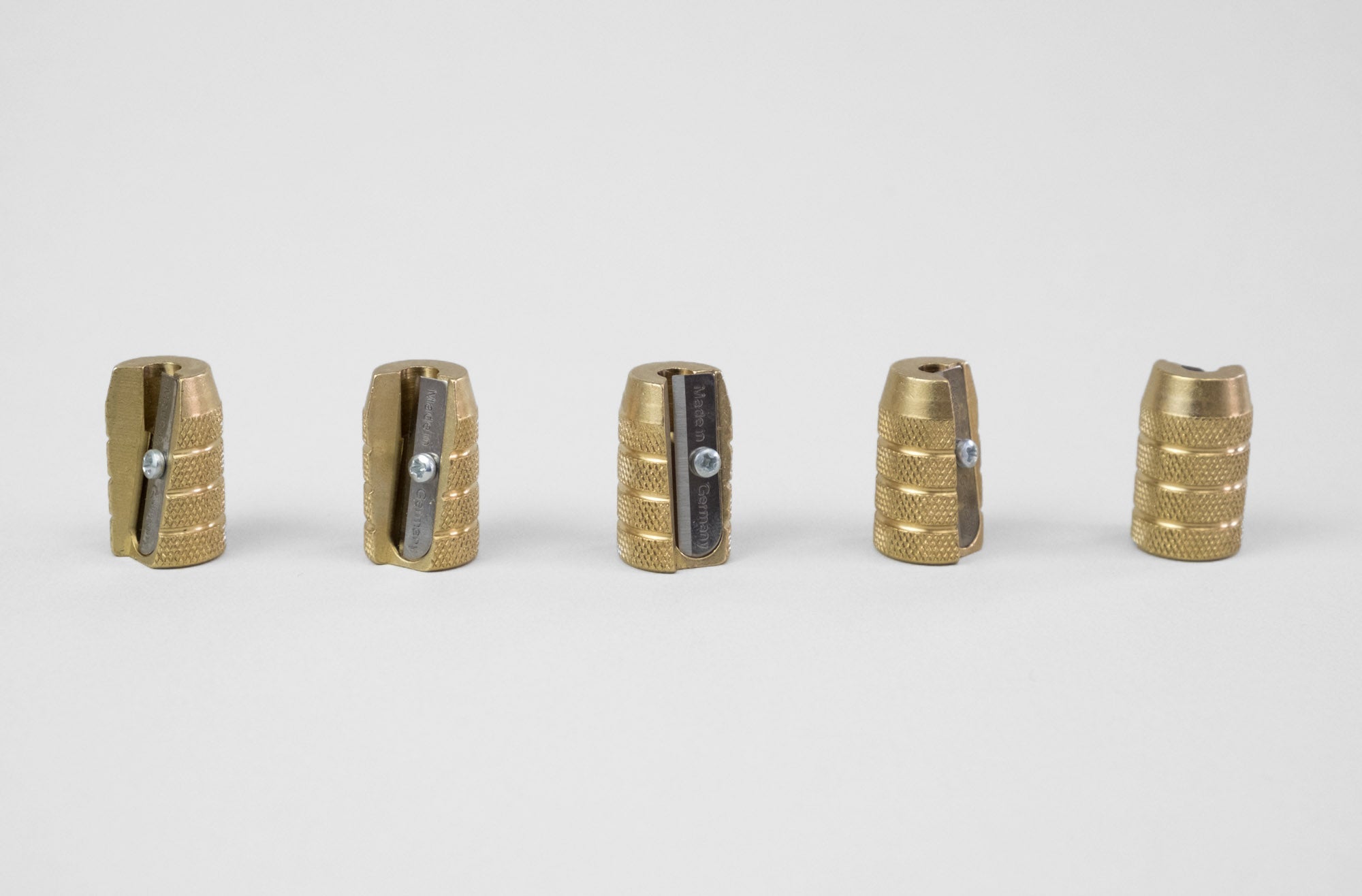M+R Brass Pencil Sharpener, Möbius + Ruppert, home office