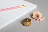 M+R Brass Pencil Sharpener, Möbius + Ruppert, home office