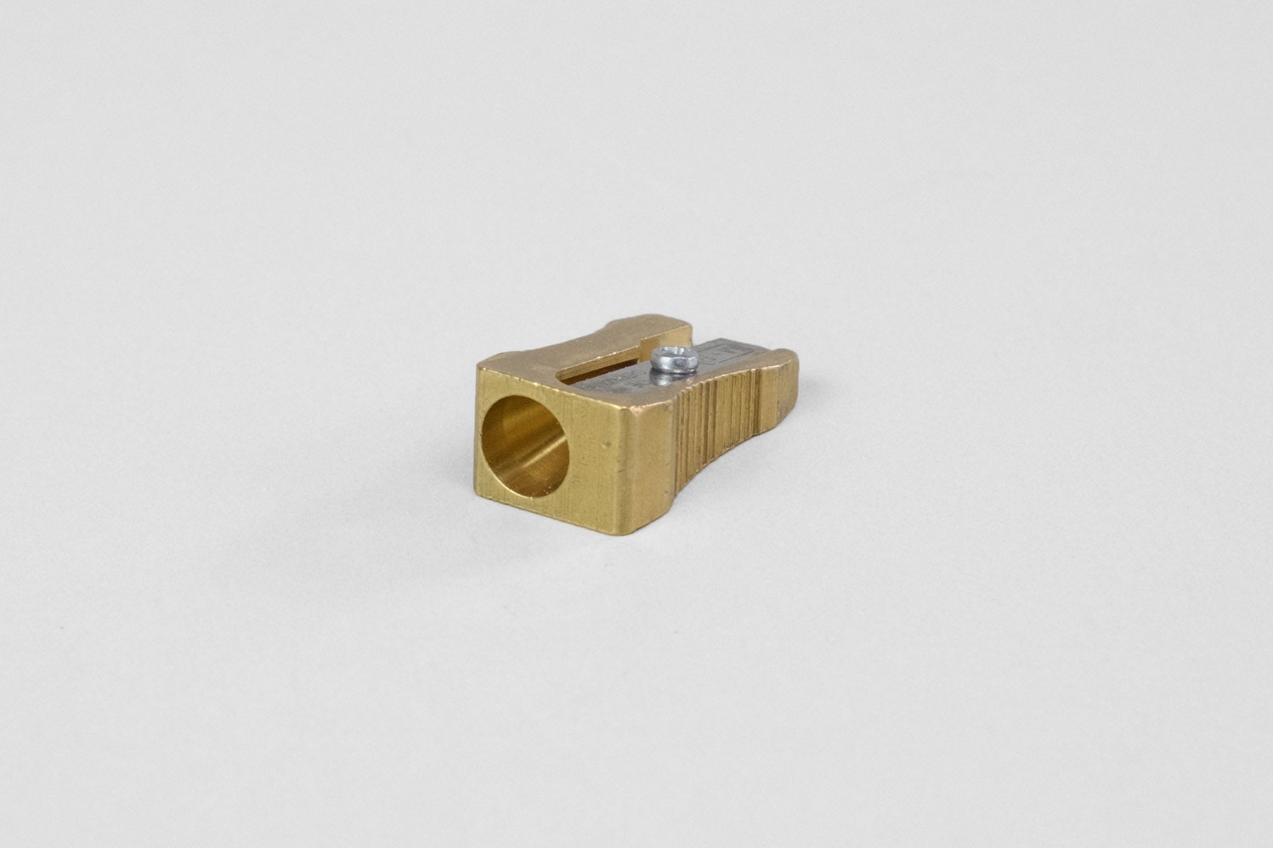 M+R Brass Pencil Sharpener, Möbius + Ruppert, home office