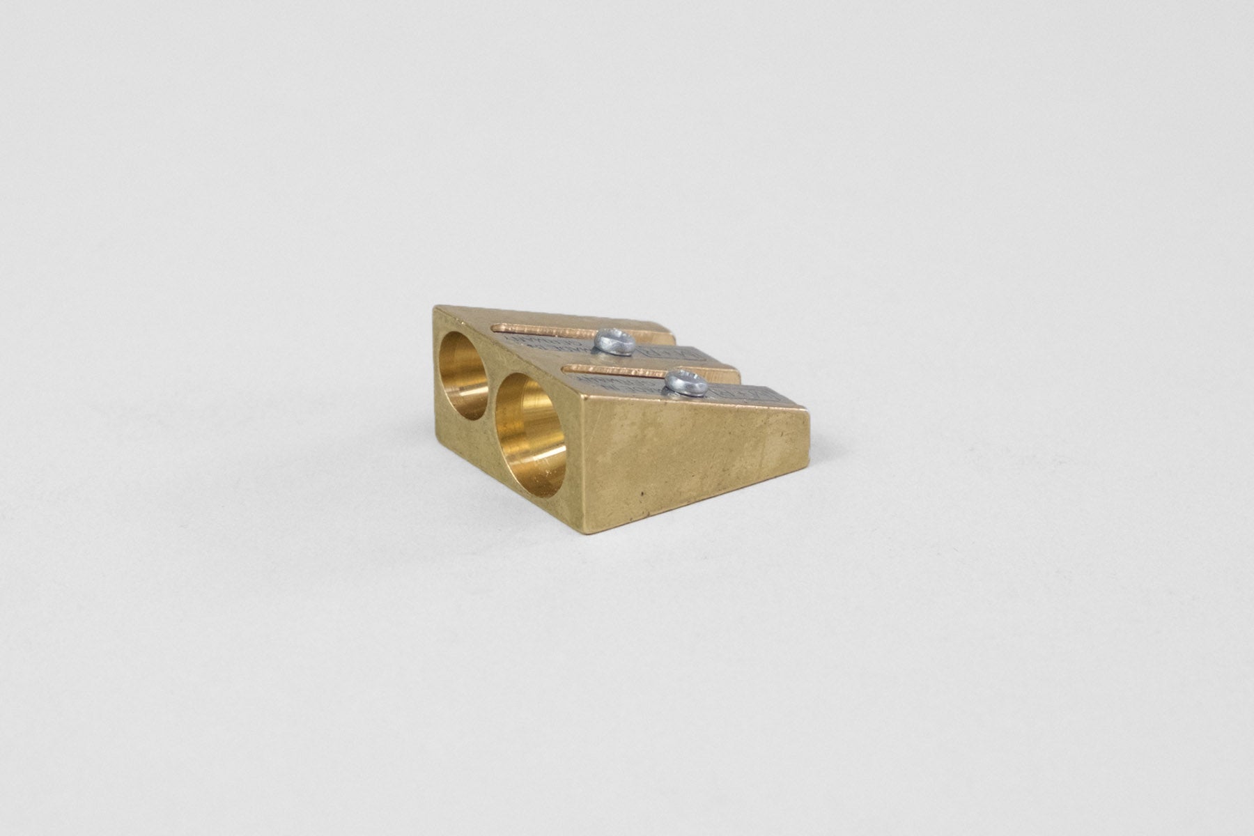 M+R Brass Pencil Sharpener, Möbius + Ruppert, home office