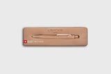 Caran d’Ache 849 Aluminium Ballpoint Pen – Brut Rose, Caran d'Ache, home office, designer's stationery