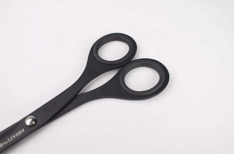 6.5” Scissors – Black, Tools to liveby, stationery design, home office