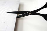 6.5” Scissors – Black, Tools to liveby, stationery design, home office