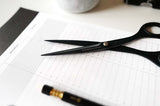 6.5” Scissors – Black, Tools to liveby, stationery design, home office