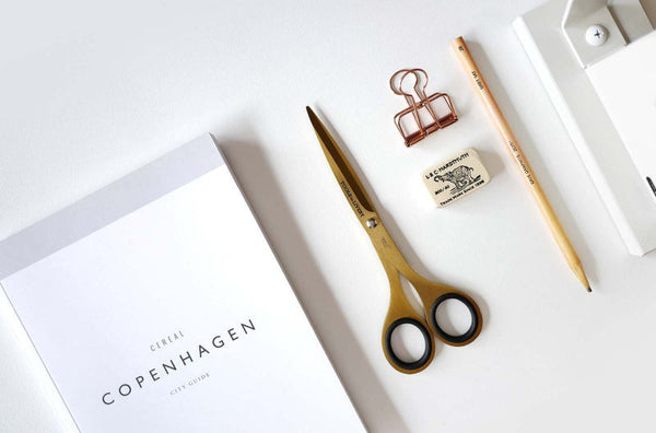 6.5” Scissors – Gold, Tools to liveby, stationery design, home office