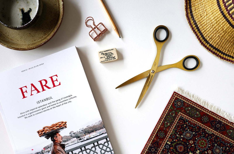 6.5” Scissors – Gold, Tools to liveby, stationery design, home office