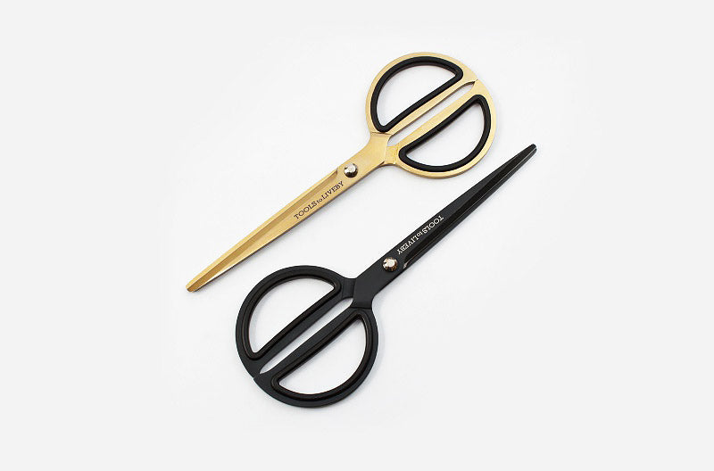 8” Scissors – Black, Tools to liveby, stationery design, home office