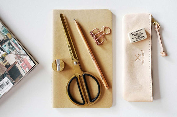 8” Scissors – Gold, Tools to liveby, stationery design, home office