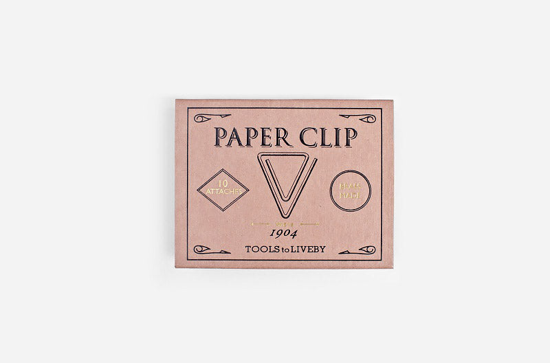 Brass Paper Clips – 1904 Weis, Tools to liveby, stationery design, home office