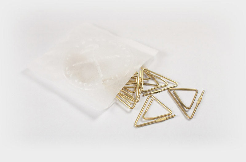 Brass Paper Clips – 1904 Weis, Tools to liveby, stationery design, home office