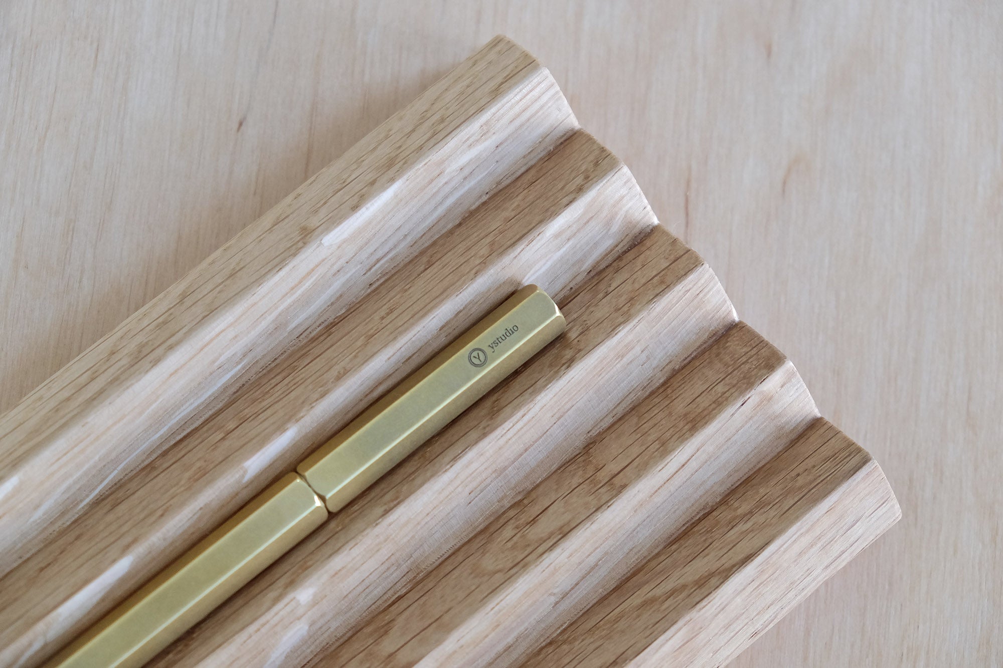 Oak Wood Pen Tray, Papierniczeni, home office, stationery